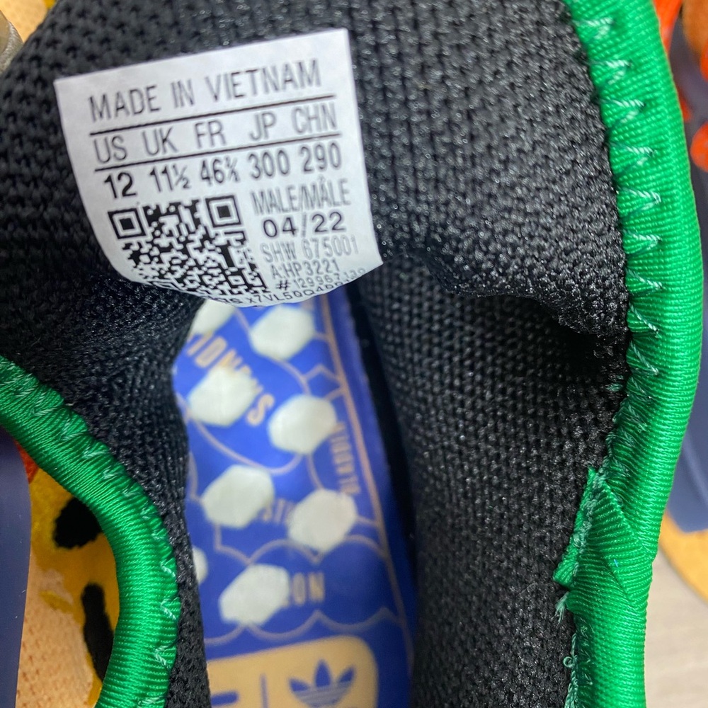 Adidas Originals Pharrell Williams  NMD HU Animal Print Cheetah 12 no box - Picture 7 of 16